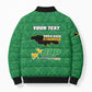 Personalized Jamaica Labour Party Bomber Puffer Jacket Choose Jamica