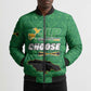 Personalized Jamaica Labour Party Bomber Puffer Jacket Choose Jamica