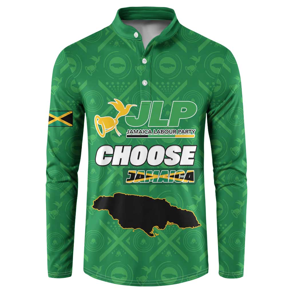 Personalized Jamaica Labour Party Button Sweatshirt Choose Jamica