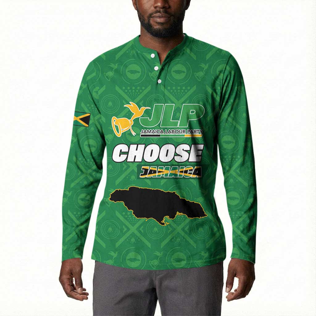 Personalized Jamaica Labour Party Button Sweatshirt Choose Jamica