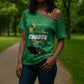 Personalized Jamaica Labour Party Cross Shoulder Shirt Choose Jamica