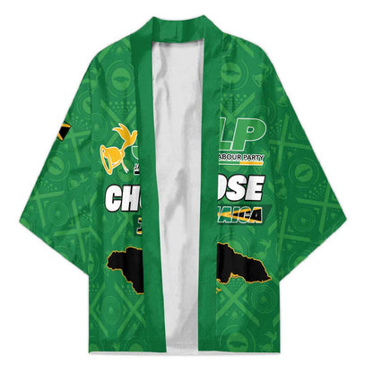 Personalized Jamaica Labour Party Kimono Choose Jamica