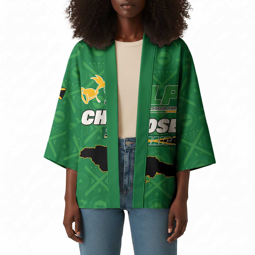 Personalized Jamaica Labour Party Kimono Choose Jamica
