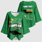 Personalized Jamaica Labour Party Kimono Sleeve Blouse Choose Jamica