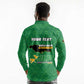 Personalized JLP Jamaica Labour Party Long Sleeve Polo Shirt Build Back Stronger - African Pride