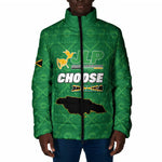 Personalized Jamaica Labour Party Padded Jacket Choose Jamica