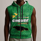 Personalized JLP Jamaica Labour Party Sleeveless Zip Hoodie Build Back Stronger - African Pride