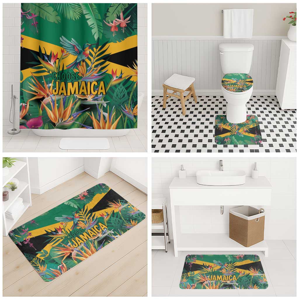 JLP 1PM Holness Bathroom Set Jamaica Labour Party - Tropical Style