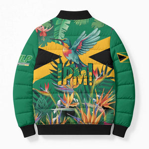 JLP 1PM Holness Bomber Puffer Jacket Jamaica Labour Party - Tropical Style