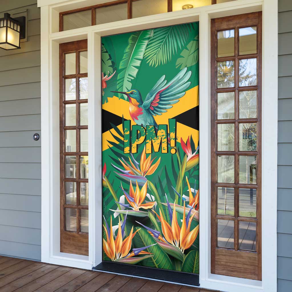 JLP 1PM Holness Door Cover Jamaica Labour Party - Tropical Style