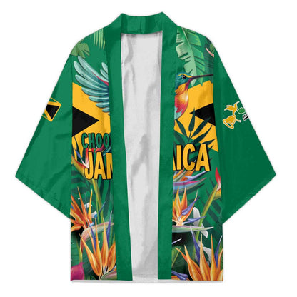 JLP 1PM Holness Kimono Jamaica Labour Party - Tropical Style