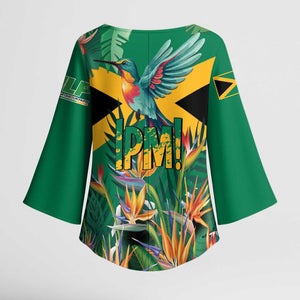 JLP 1PM Holness Kimono Sleeve Blouse Jamaica Labour Party - Tropical Style