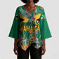 JLP 1PM Holness Kimono Sleeve Blouse Jamaica Labour Party - Tropical Style
