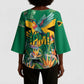 JLP 1PM Holness Kimono Sleeve Blouse Jamaica Labour Party - Tropical Style