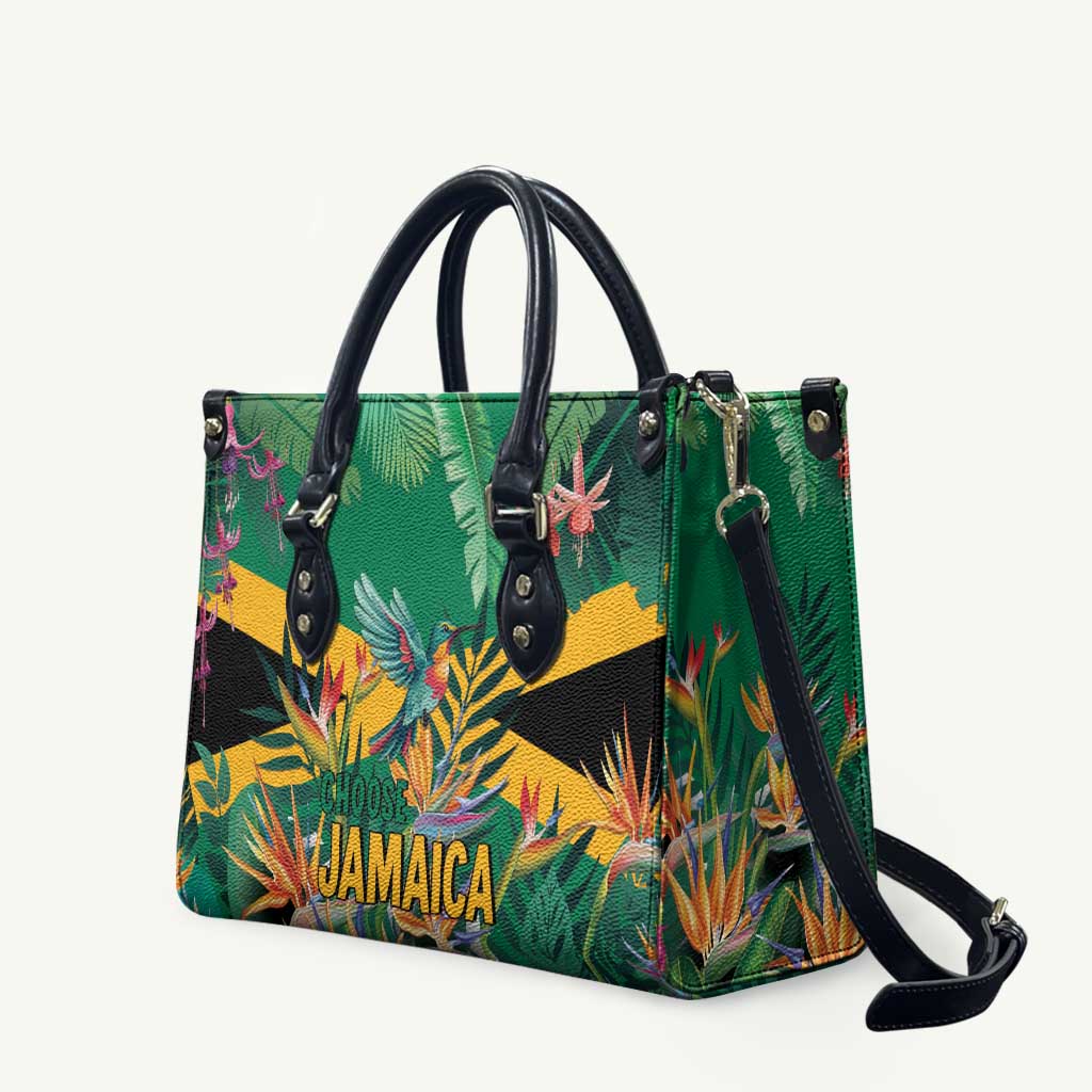 JLP 1PM Holness Leather Bag Jamaica Labour Party - Tropical Style