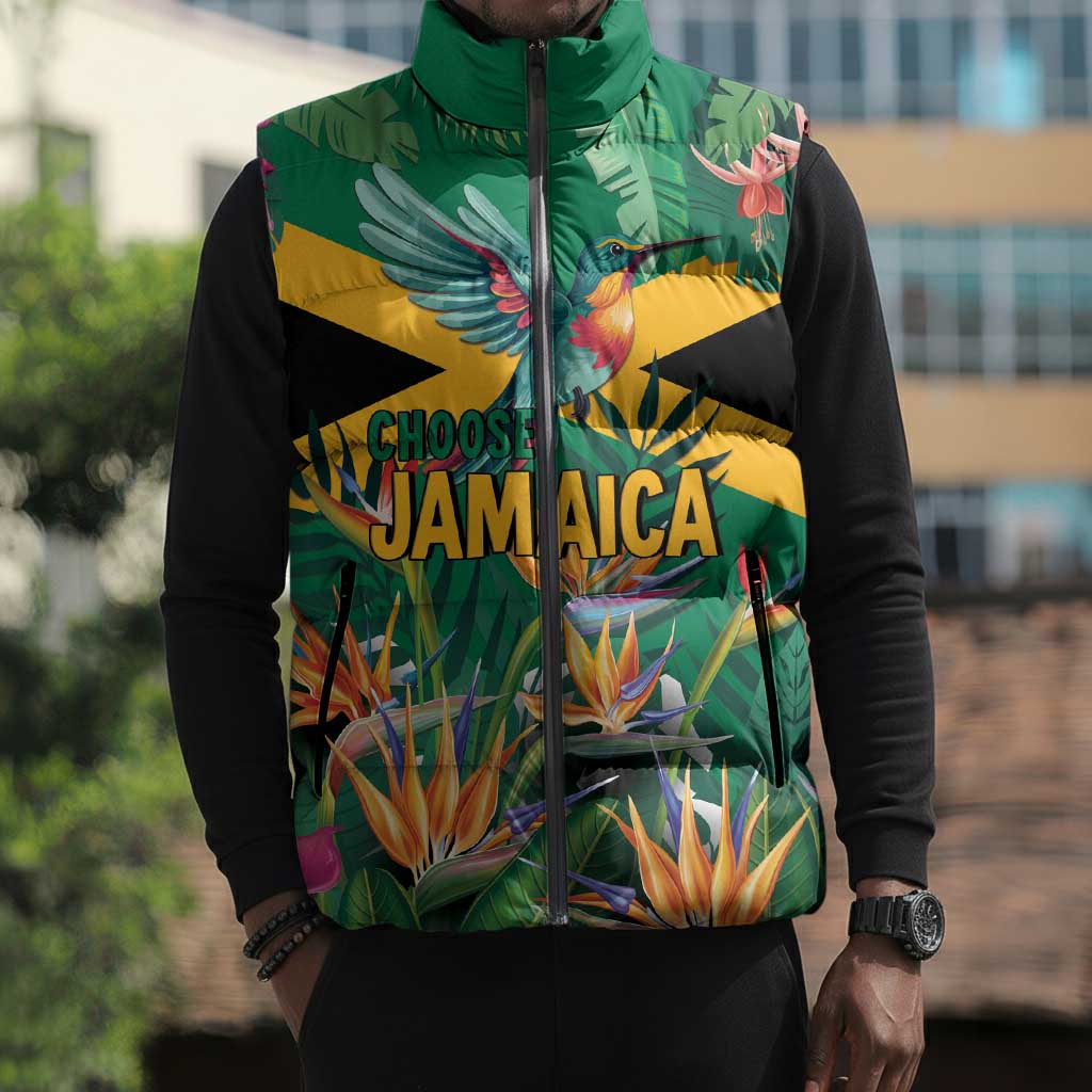 JLP 1PM Holness Sleeveless Puffer Jacket Jamaica Labour Party - Tropical Style