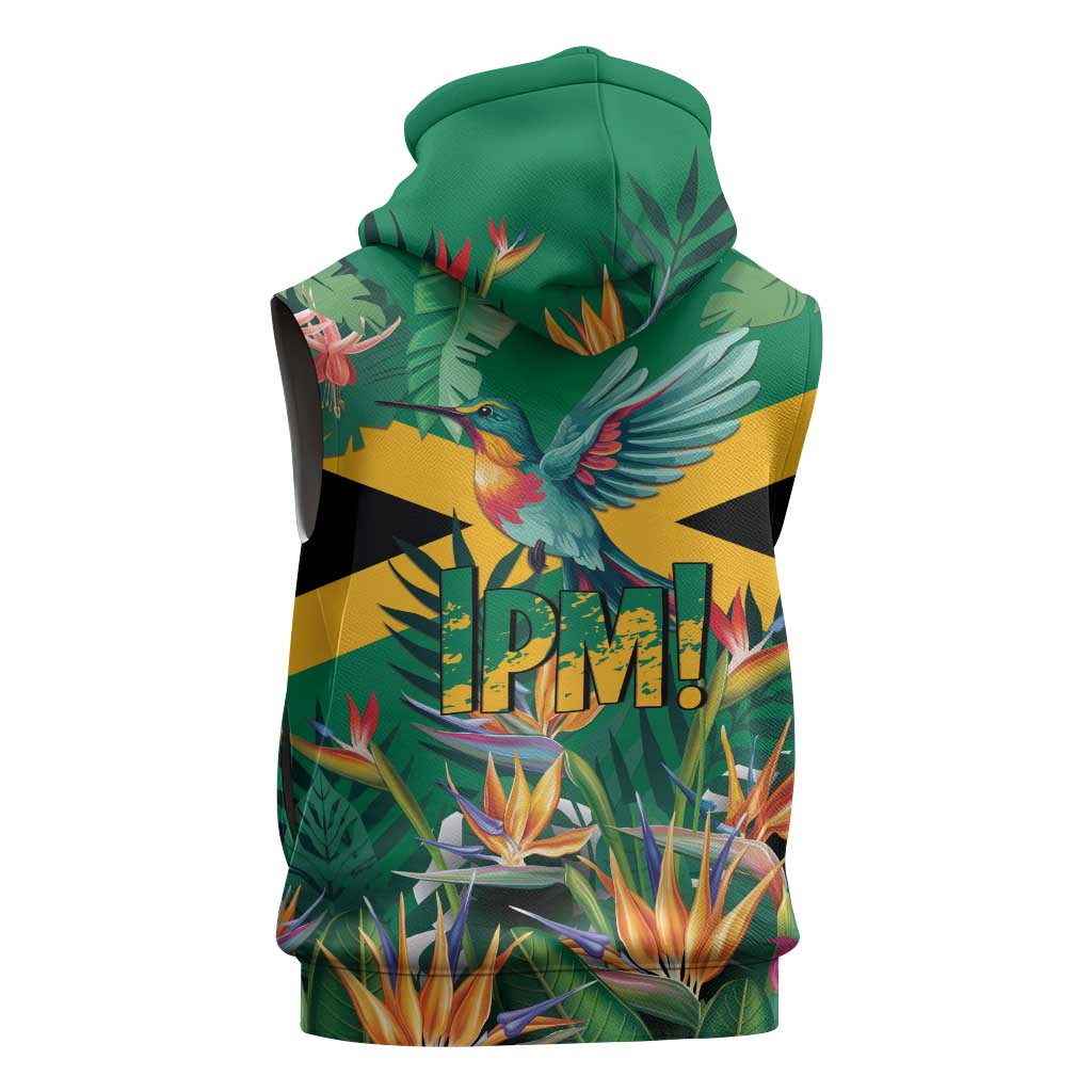 JLP 1PM Holness Sleeveless Zip Hoodie Jamaica Labour Party - African Pride