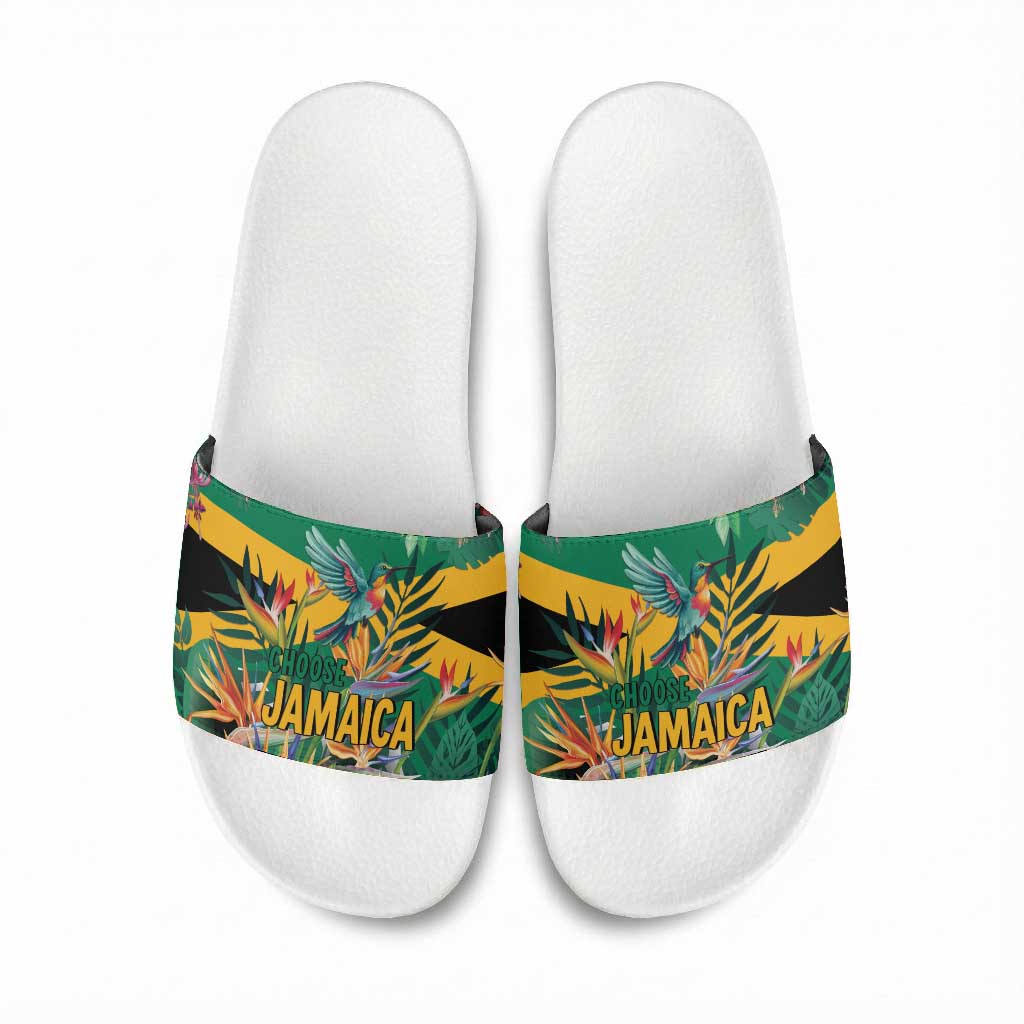 JLP 1PM Holness Slide Sandals Jamaica Labour Party - Tropical Style