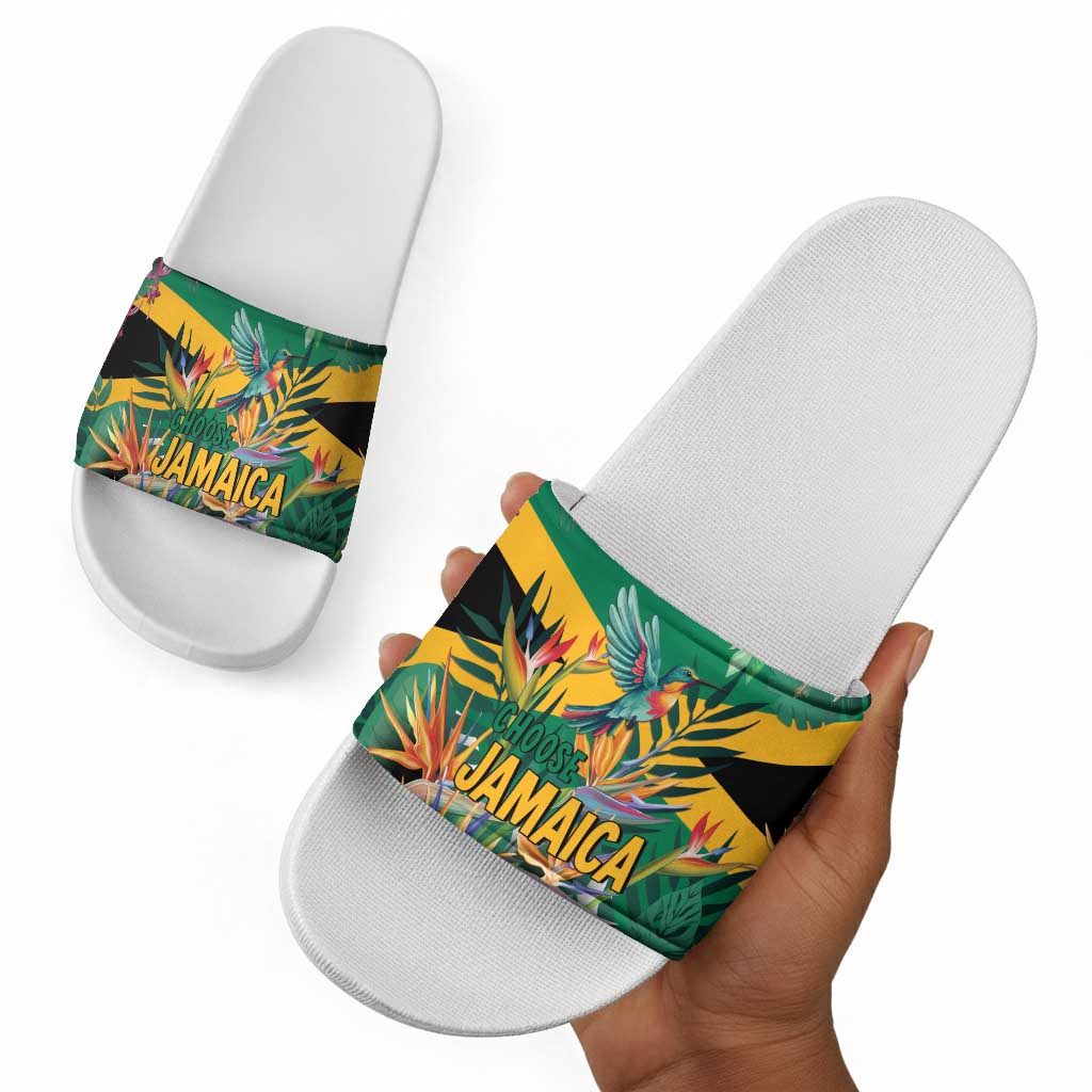 JLP 1PM Holness Slide Sandals Jamaica Labour Party - Tropical Style