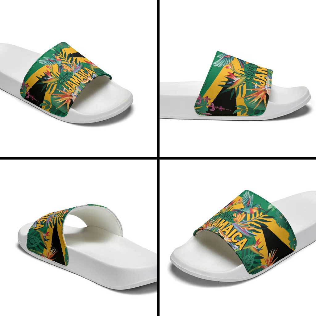 JLP 1PM Holness Slide Sandals Jamaica Labour Party - Tropical Style