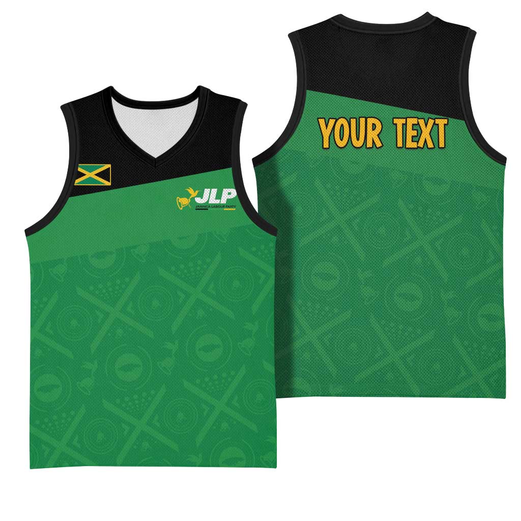 Personalized Jamaica Labour Party Supporters Basketball Jersey LT15