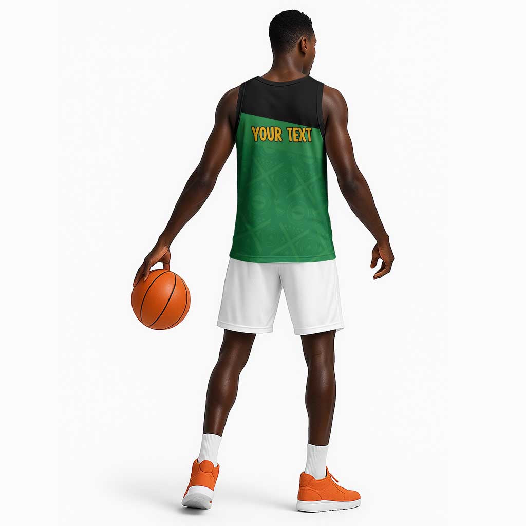 Personalized Jamaica Labour Party Supporters Basketball Jersey LT15