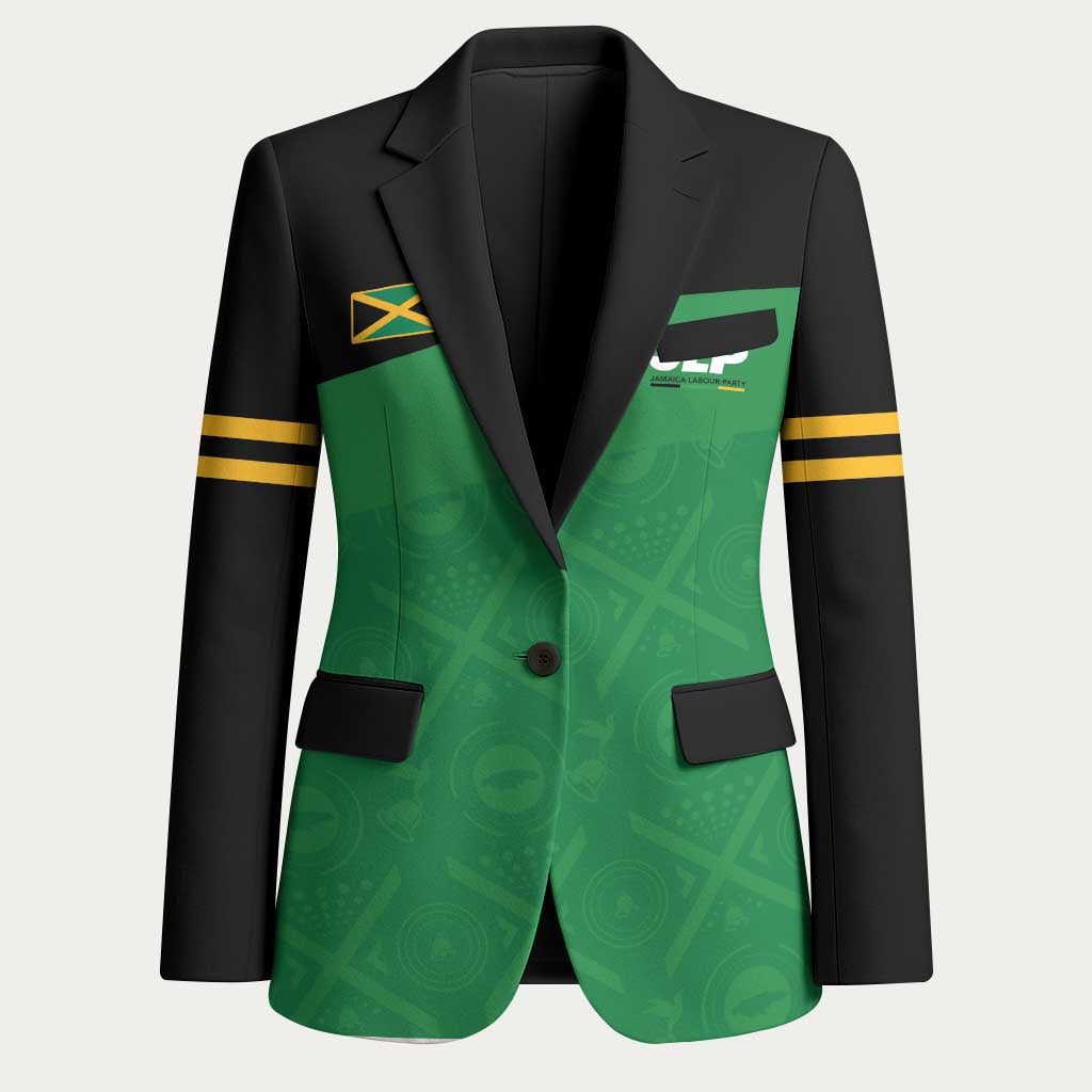Personalized Jamaica Labour Party Blazer Proud Supporters