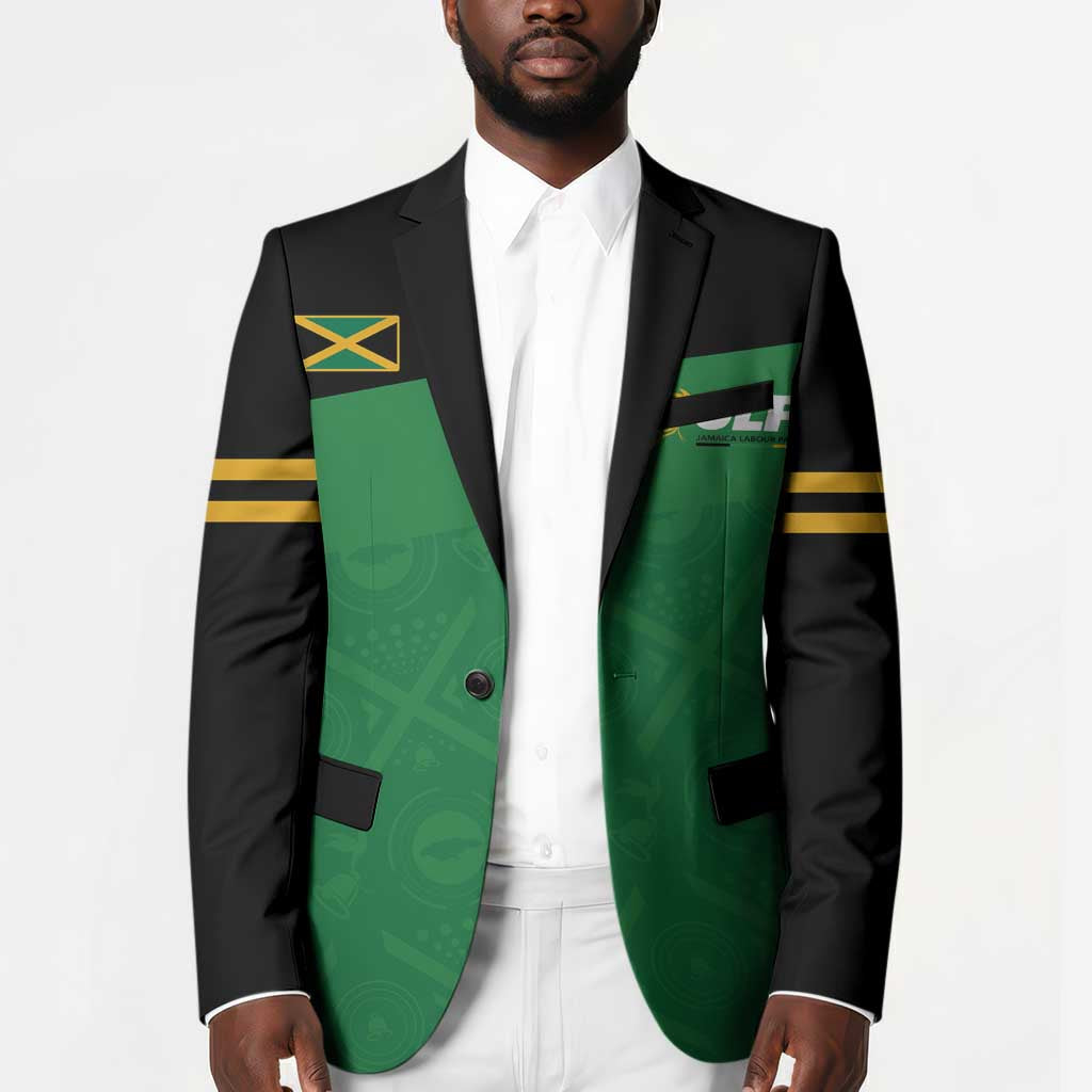 Personalized Jamaica Labour Party Blazer Proud Supporters