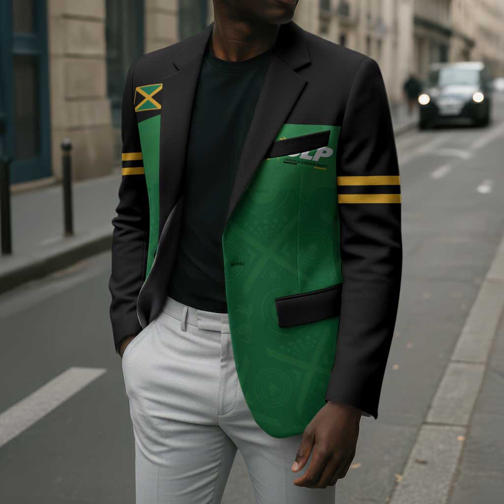 Personalized Jamaica Labour Party Blazer Proud Supporters