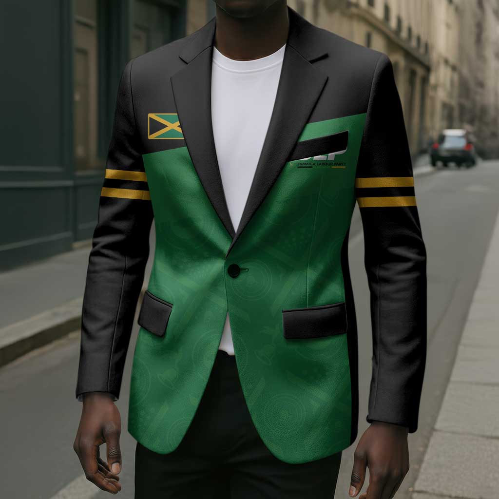 Personalized Jamaica Labour Party Blazer Proud Supporters