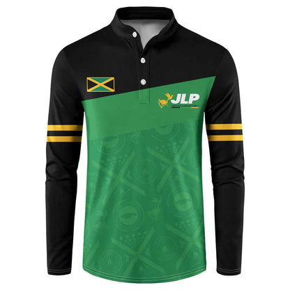 Personalized Jamaica Labour Party Button Sweatshirt Proud Supporters