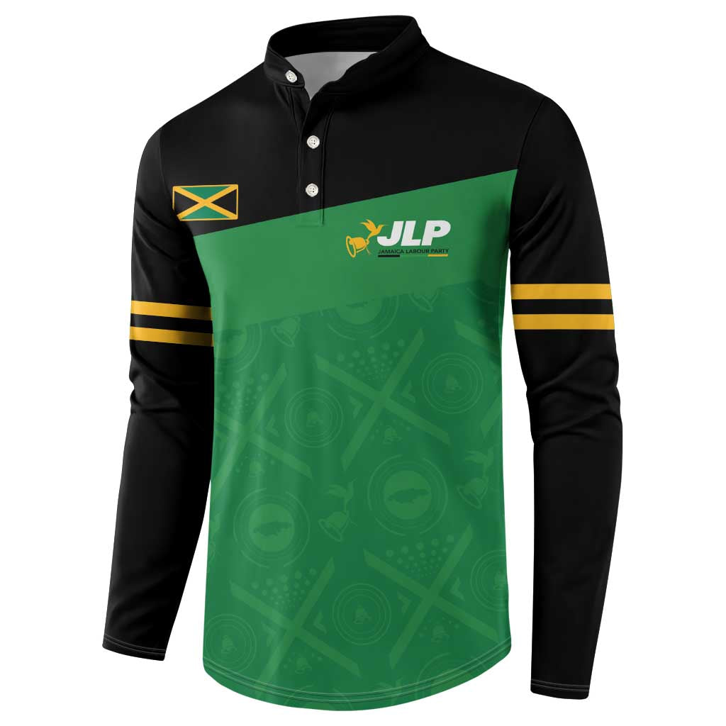 Personalized Jamaica Labour Party Button Sweatshirt Proud Supporters