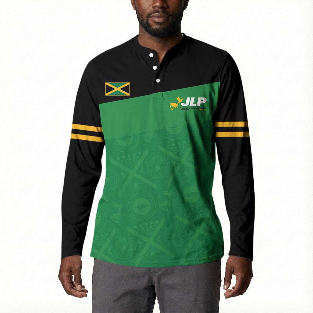 Personalized Jamaica Labour Party Button Sweatshirt Proud Supporters