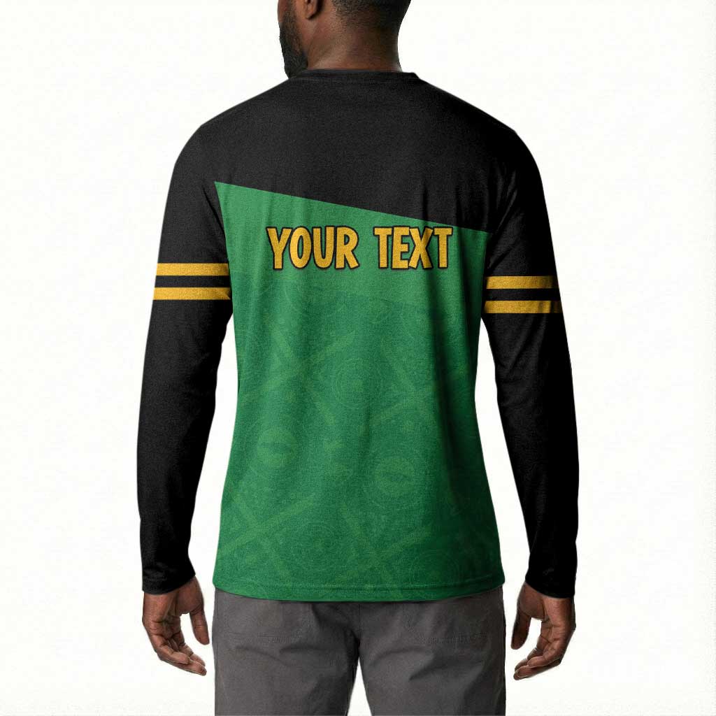 Personalized Jamaica Labour Party Button Sweatshirt Proud Supporters
