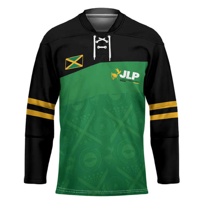 Personalized Jamaica Labour Party Hockey Jersey Proud Supporters