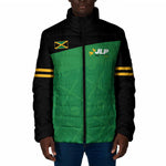 Personalized Jamaica Labour Party Padded Jacket Proud Supporters