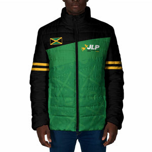 Personalized Jamaica Labour Party Padded Jacket Proud Supporters
