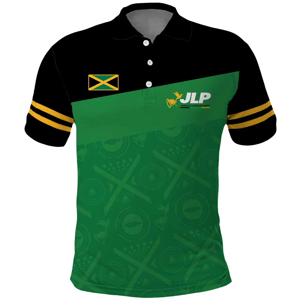 Personalized Jamaica Labour Party Supporters Polo Shirt - African Pride