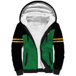 Personalized Jamaica Labour Party Supporters Sherpa Hoodie - African Pride