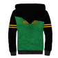 Personalized Jamaica Labour Party Supporters Sherpa Hoodie - African Pride