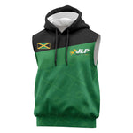 Personalized Jamaica Labour Party Supporters Sleeveless Hoodie - African Pride