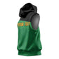 Personalized Jamaica Labour Party Supporters Sleeveless Hoodie - African Pride