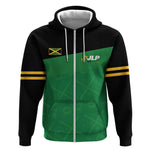 Personalized Jamaica Labour Party Supporters Zip Hoodie - African Pride