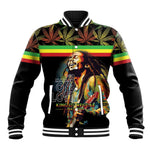 Jamaica Legend Bob Birthday Baseball Jacket Thank You For The Memories