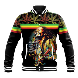 Jamaica Legend Bob Birthday Baseball Jacket Thank You For The Memories