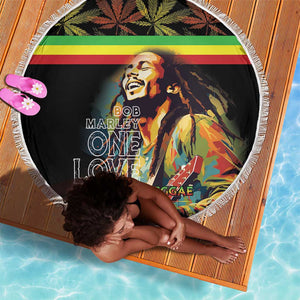 Jamaica Legend Bob Birthday Beach Blanket Thank You For The Memories