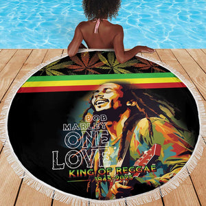 Jamaica Legend Bob Birthday Beach Blanket Thank You For The Memories