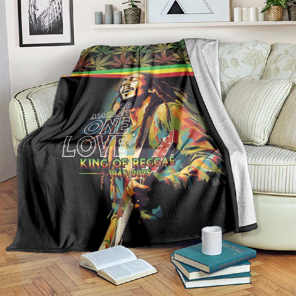 Jamaica Legend Bob Birthday Blanket Thank You For The Memories