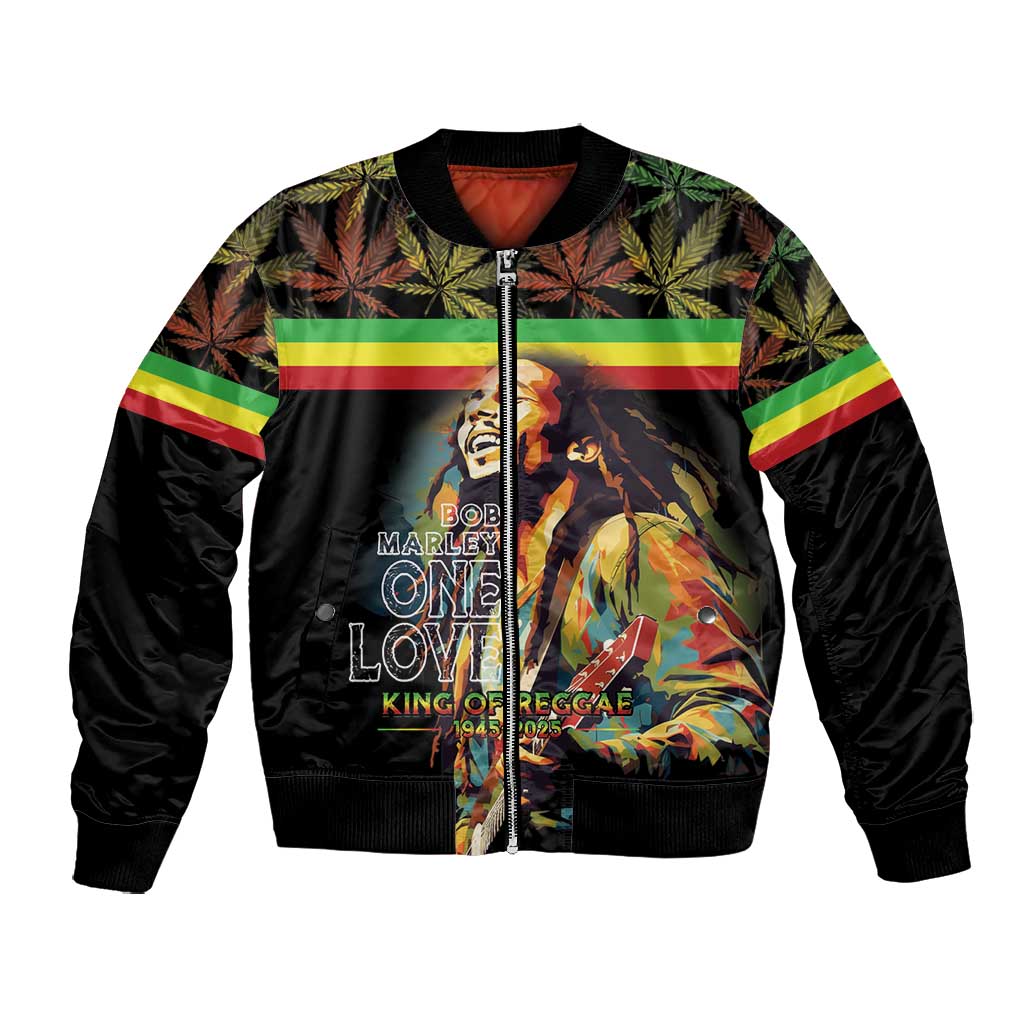 Jamaica Legend Bob Birthday Bomber Jacket Thank You For The Memories