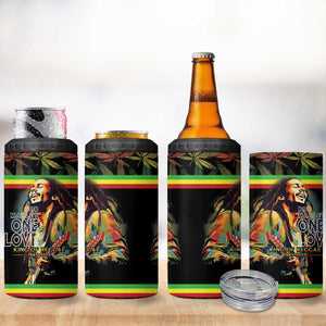 Jamaica Legend Bob Birthday 4 in 1 Can Cooler Tumbler Thank You For The Memories